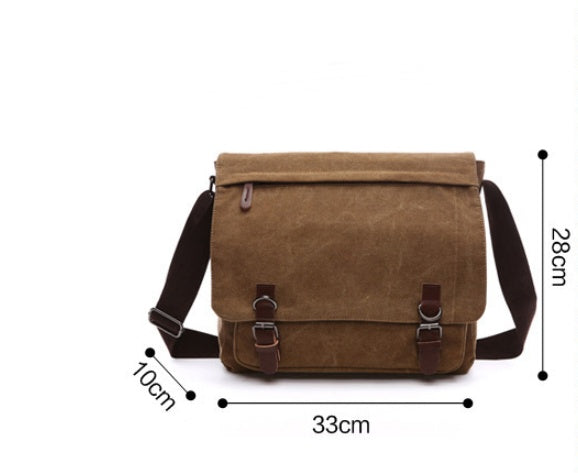 Versatile Canvas Business Laptop Bag
