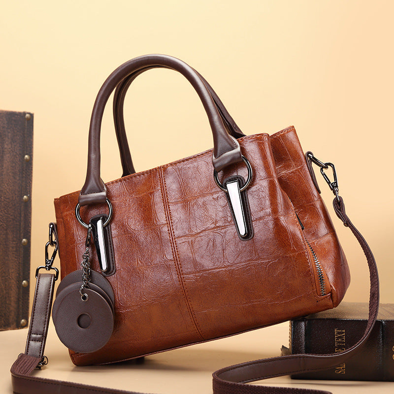 Retro Contrasting Color Travel Bag