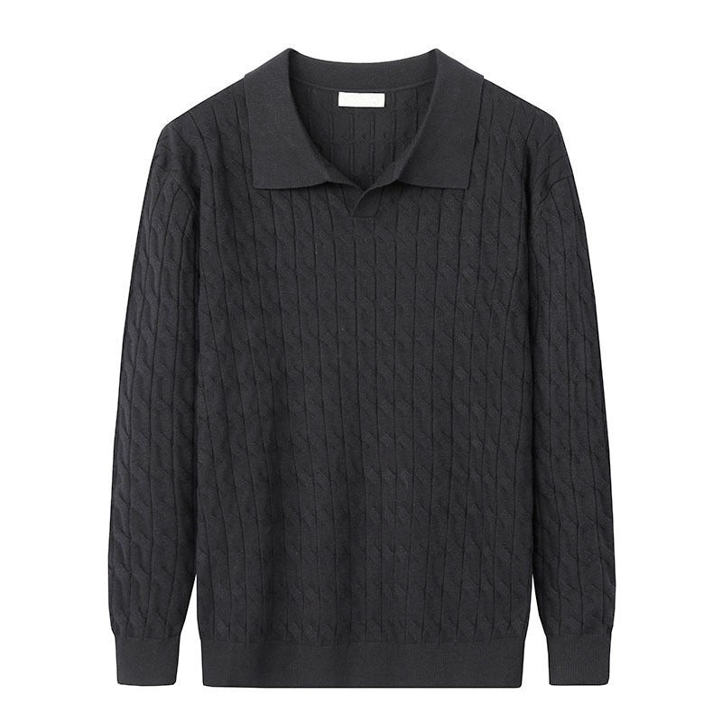 Mens Casual Comfortable Pullover Sweater