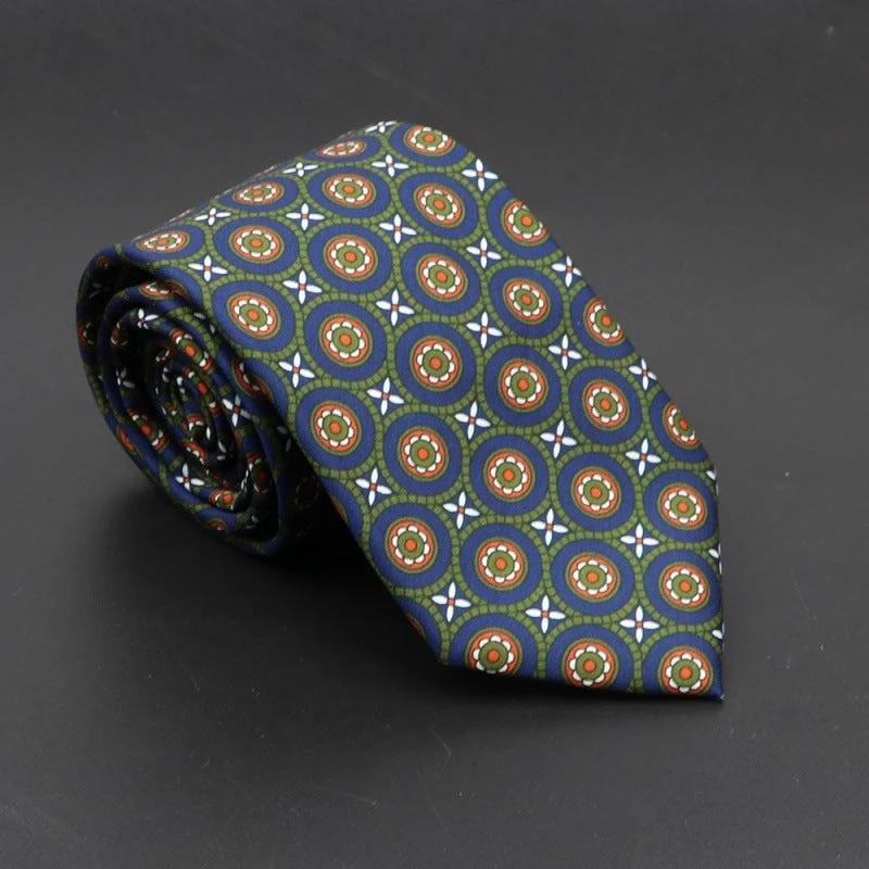 Men's Super Soft Bohemian Silk Ties