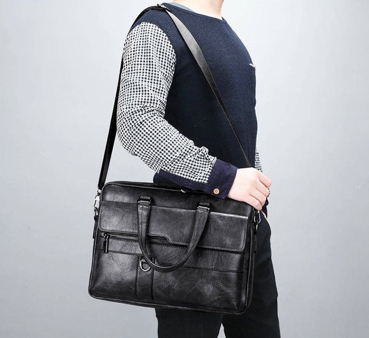 Men's Casual Polyester Handbag
