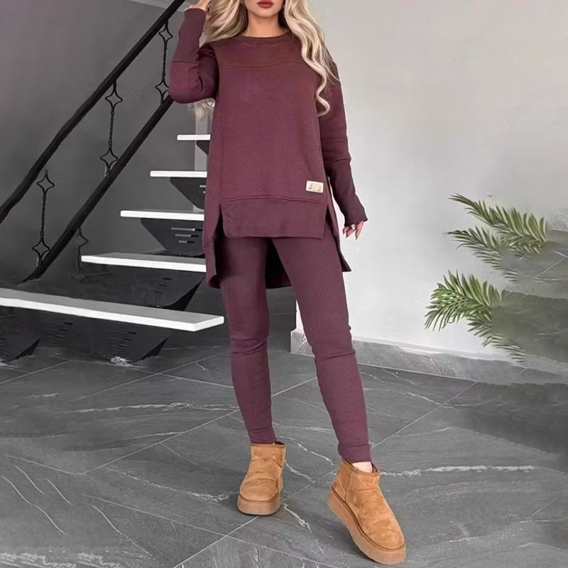 Conjunto de salón de 2 piezas para mujer