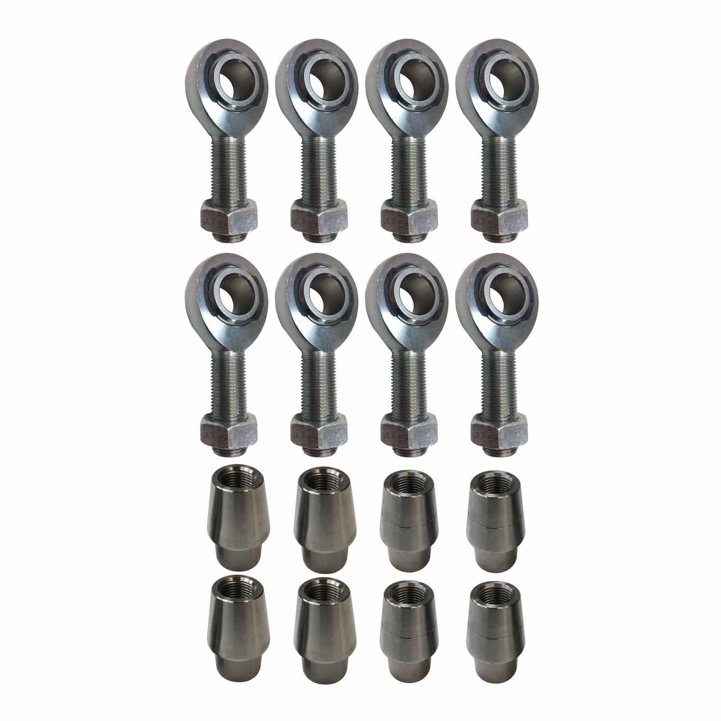 4 Link Rod End Kit - 1/2" Chromoly Heim - 1" OD Tubing