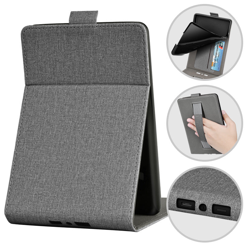 Handheld Protective Case Youth Version 6-inch Painted Leather Case