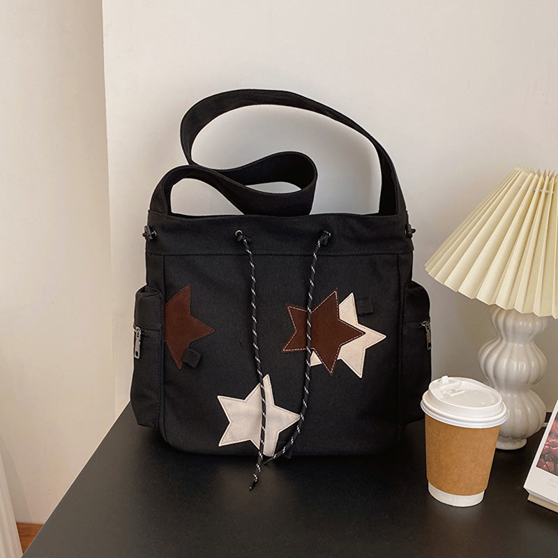American Retro Large Capacity Messenger Bag