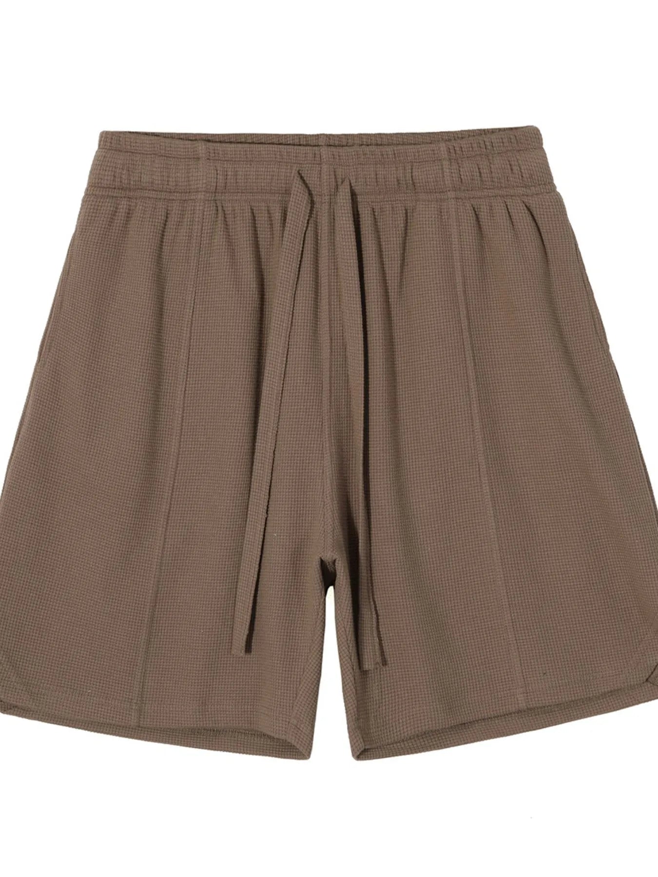 Pantalones cortos de hombre con cordón y bolsillos