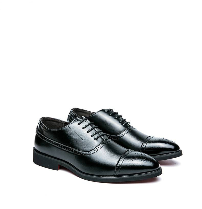 Men's Pointed Leather Boots