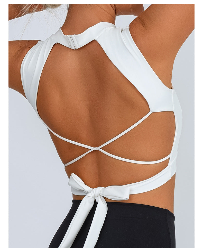 Dopamine-style Cross-back Quick-drying Strap Fitness Yoga Wear