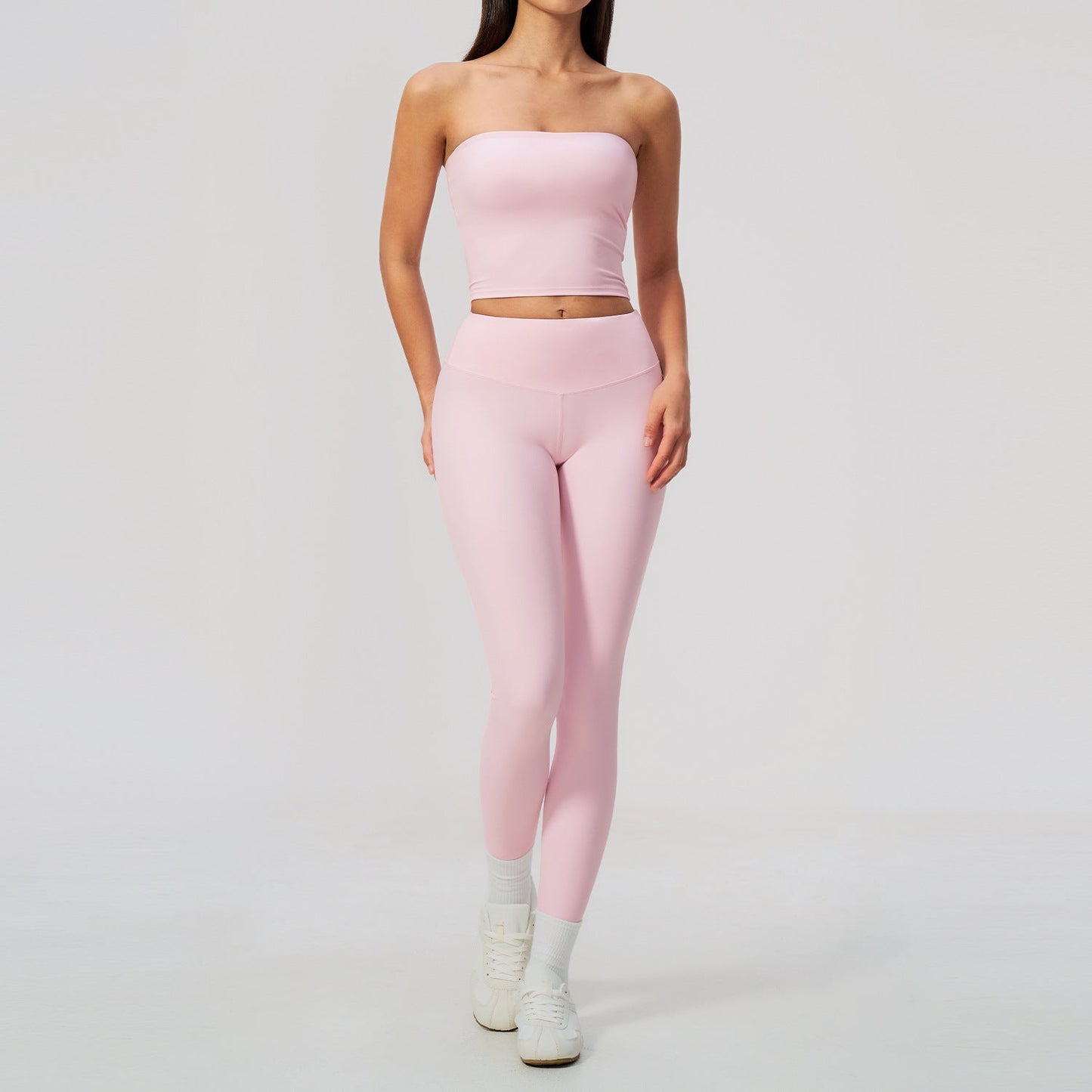 Running Sports New Strapless Yoga Suit Set