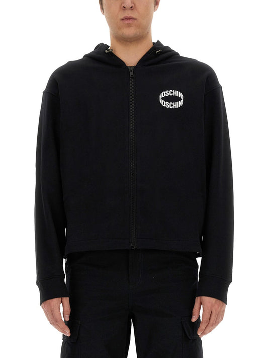 Moschino Men Sweatshirt With Logo
