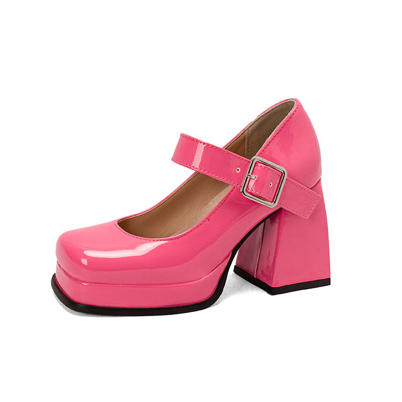 Women's Square-Toe Heels