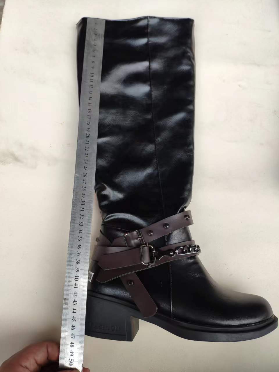 Women's Belt Buckle Over-the-Knee Boots