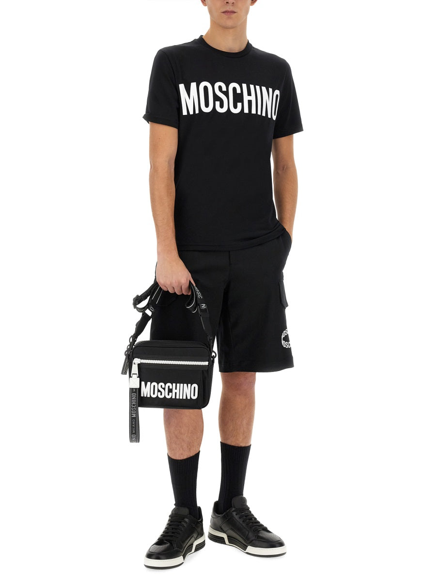 Moschino Men Bermuda With Logo