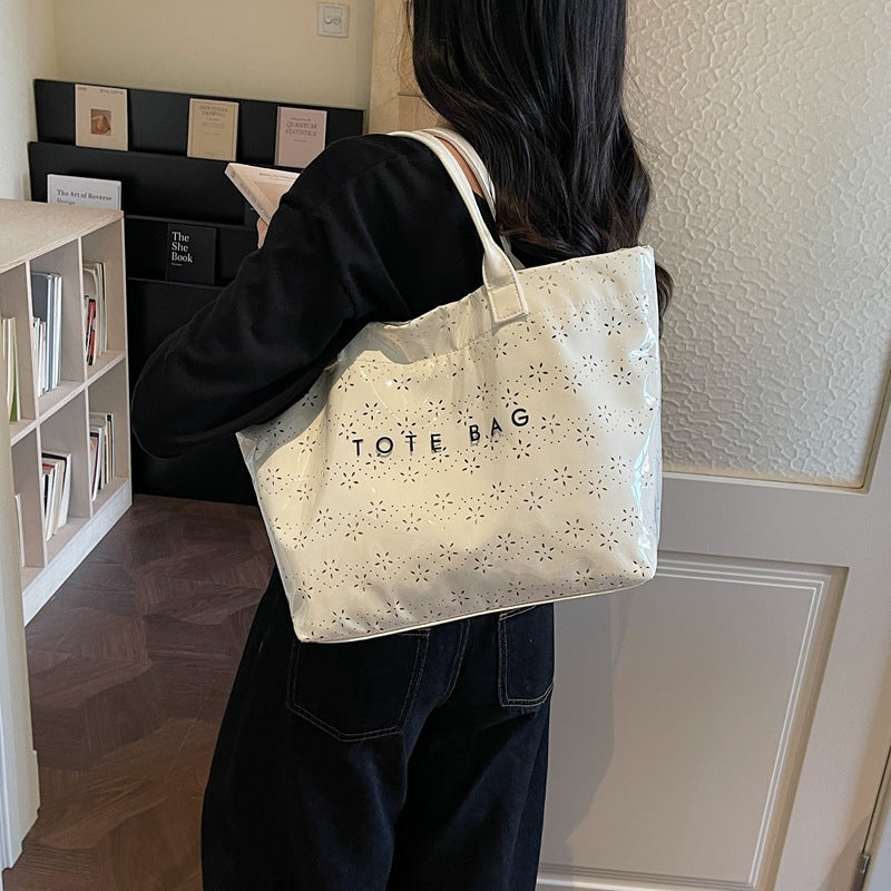 Spring Minimalist High-Capacity Commuter Tote Bag