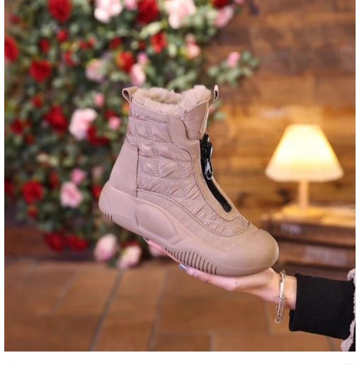 Color Matching Leisure Fashion Snow Boots