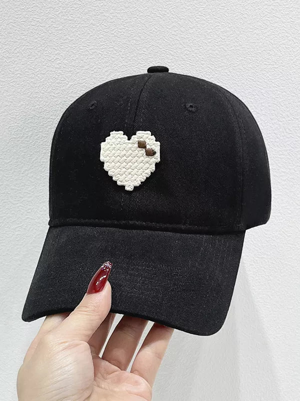 Heart Adjustable Baseball Cap