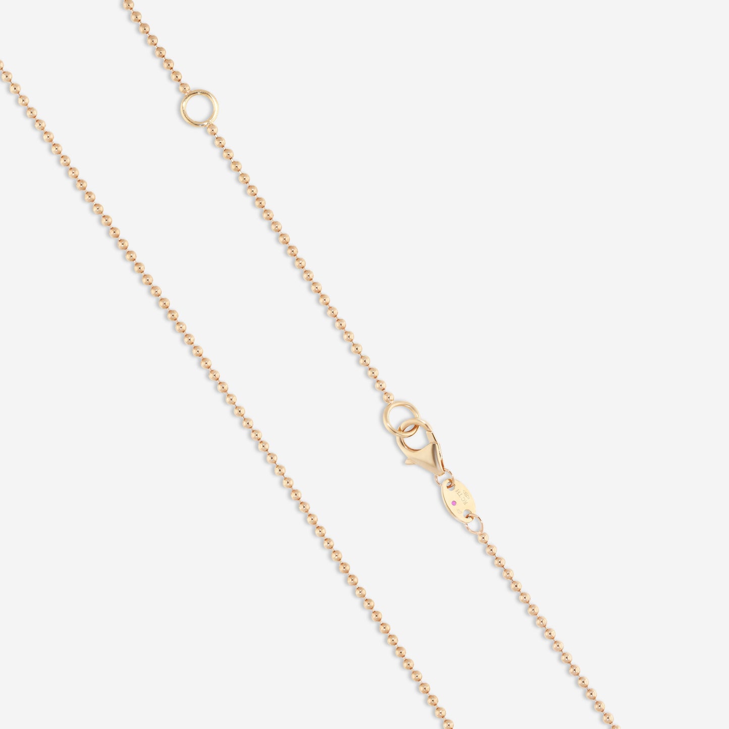 Roberto Coin Mosaic 18K Rose Gold Ceramic & Diamond Pendant Necklace 8883553AX17X