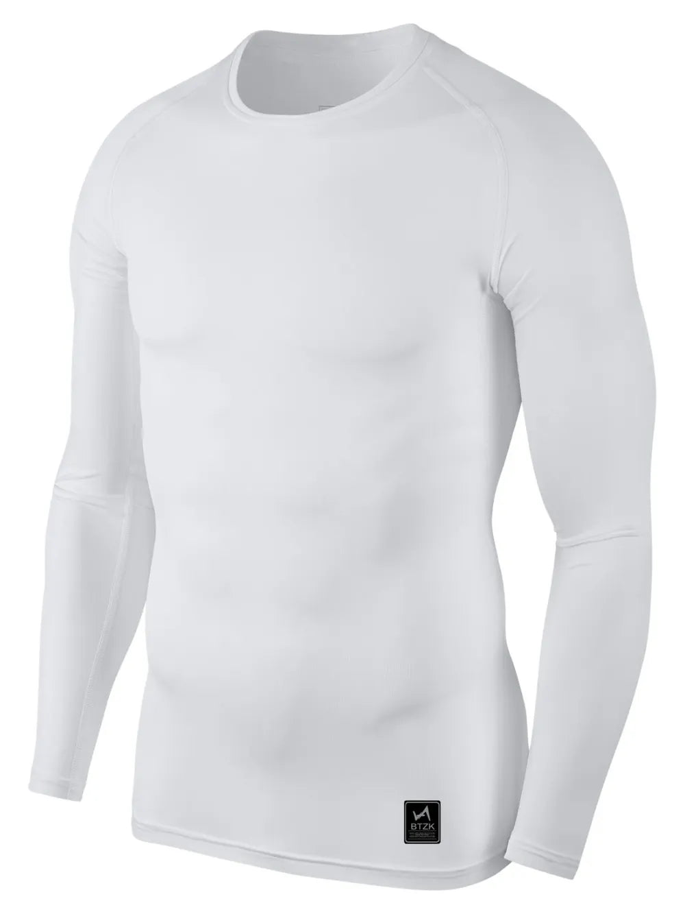 Camiseta transpirable de cuello redondo de talla grande para hombre