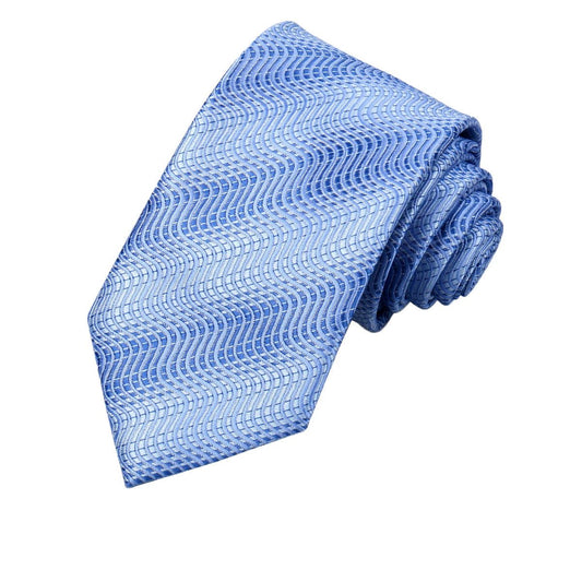Corbatas casuales de jacquard de poliéster para hombre