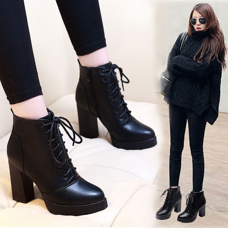 Men's British-Style Lace-Up Boots