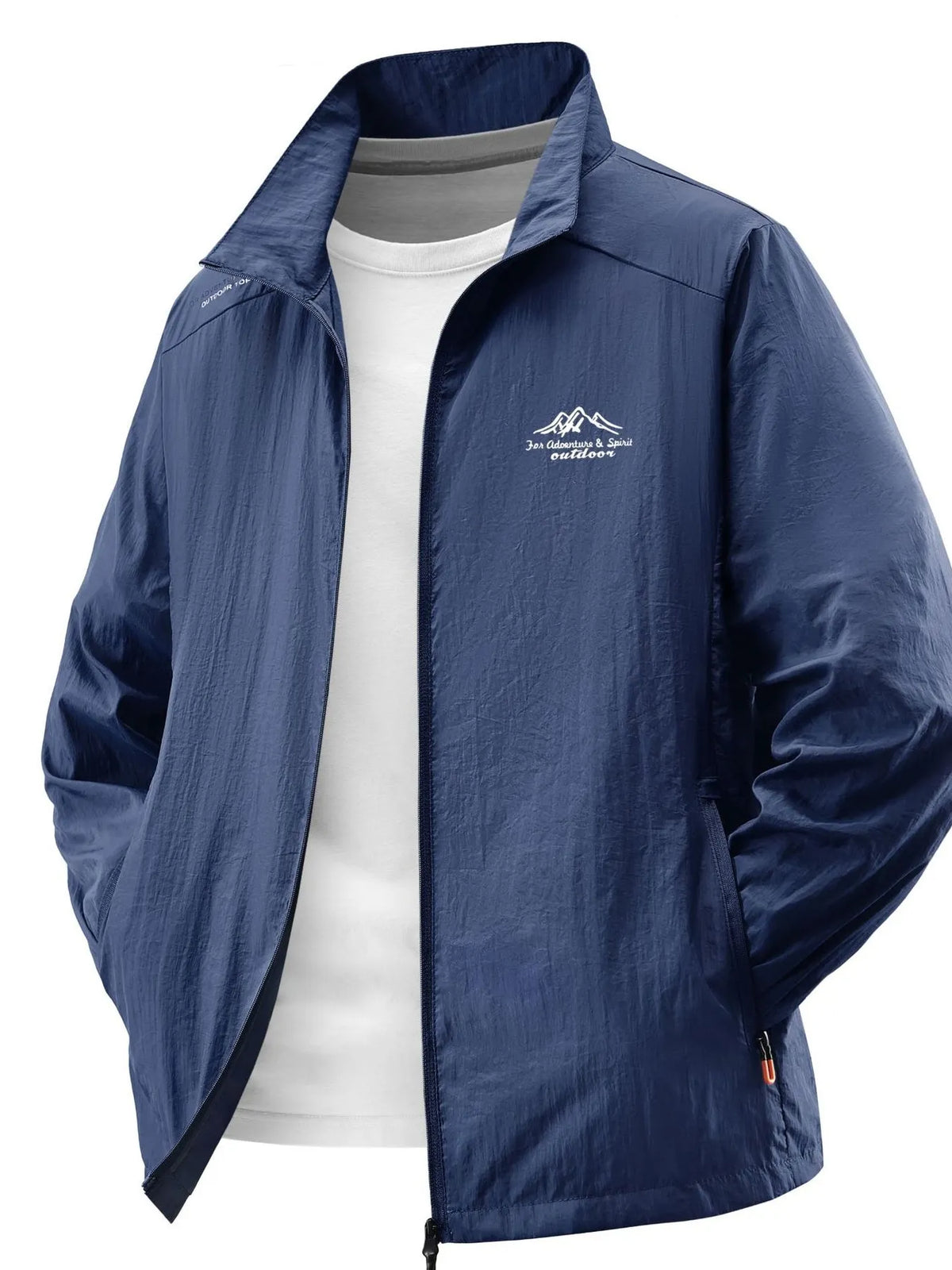 Men's Plus Size Lightweight Outdoor Windproof Jacket