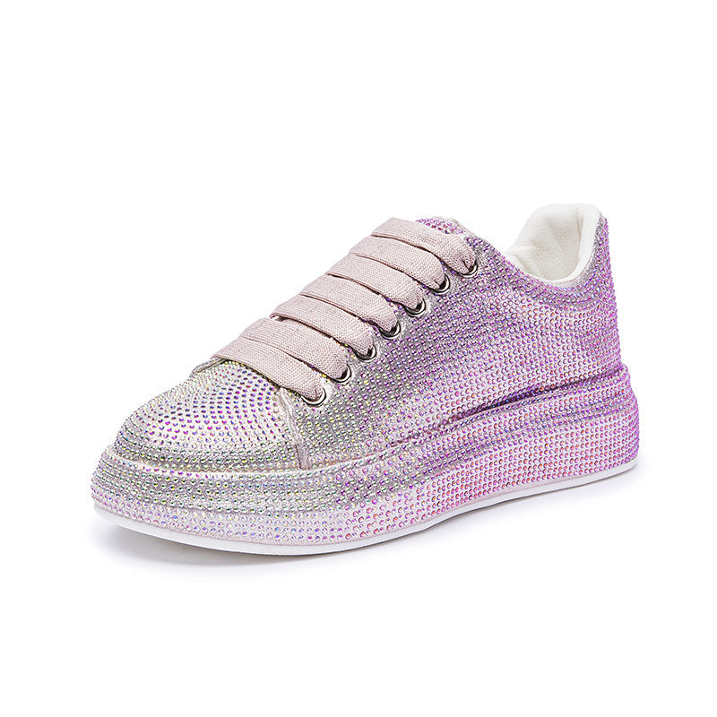 Rhinestone Platform Wedges