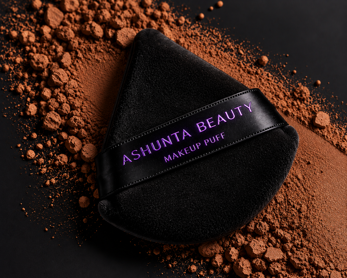 Ashunta Sheriff Beauty Borlas Negras Hipoalergénicas Ultra Suaves de Terciopelo (Paquete de 3)