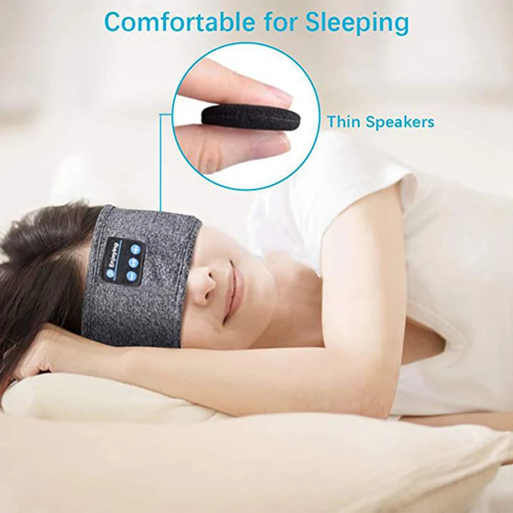 Bluetooth Music Sleep Eye Mask Headband Bluetooth Sports Headband Call Headband Yoga Headband