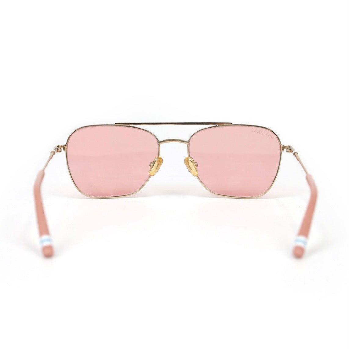 GAFAS DE SOL DE ORO ROSADO DE 18 QUILATES
