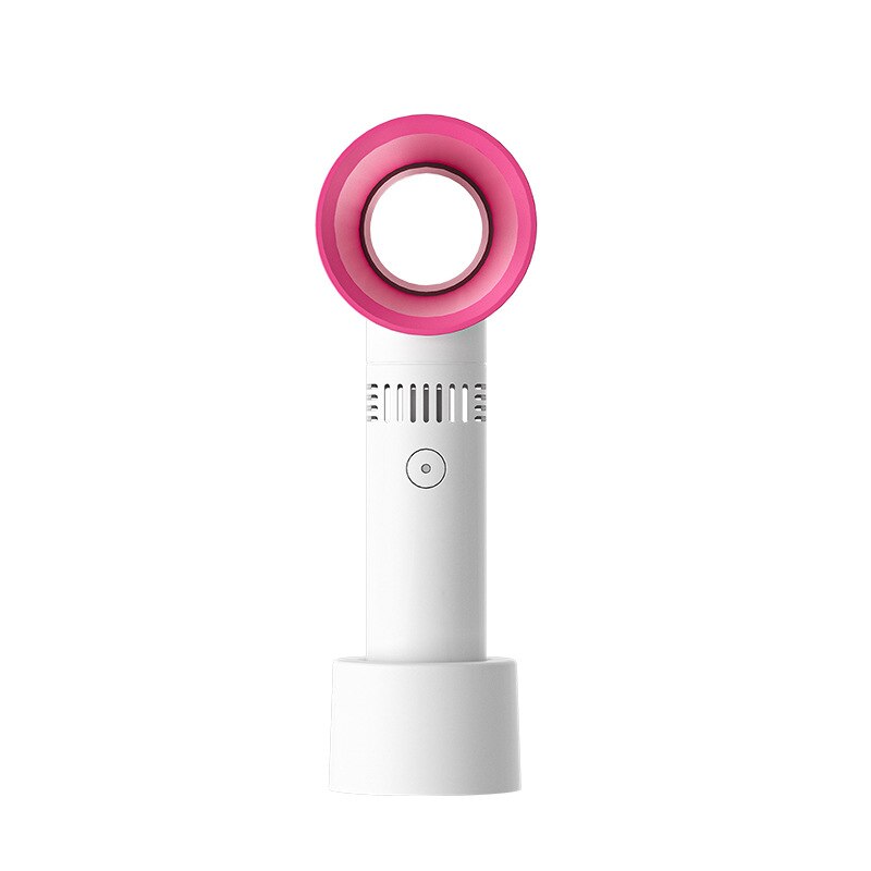 Mini Portable Fan USB Rech Mini Portable Fan USB Rechargeable Night Light Cooling Handheld Fan Three Speed