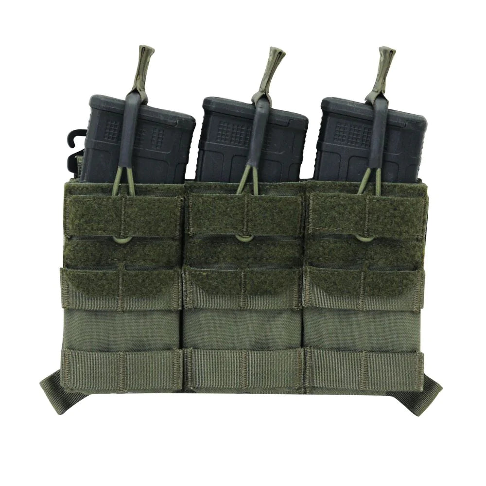 Placa frontal portacargadores triples AG3
