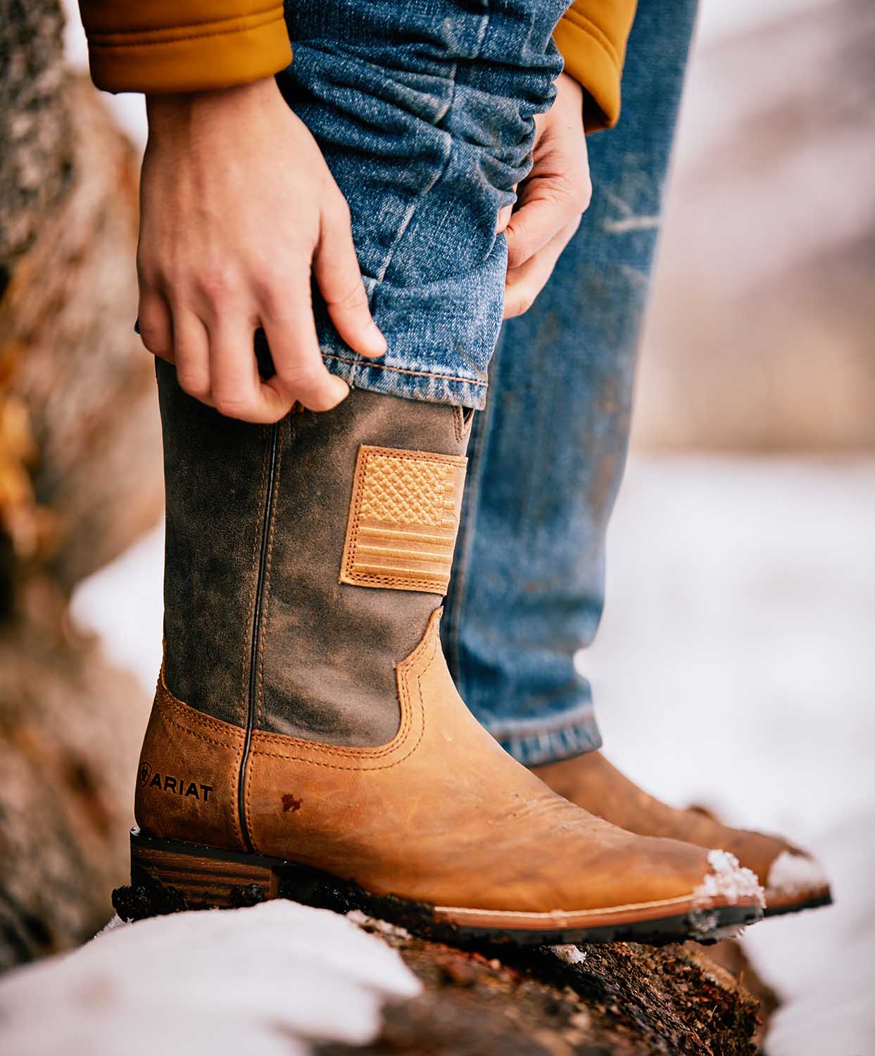 Bota campera híbrida Ariat Patriot para hombre