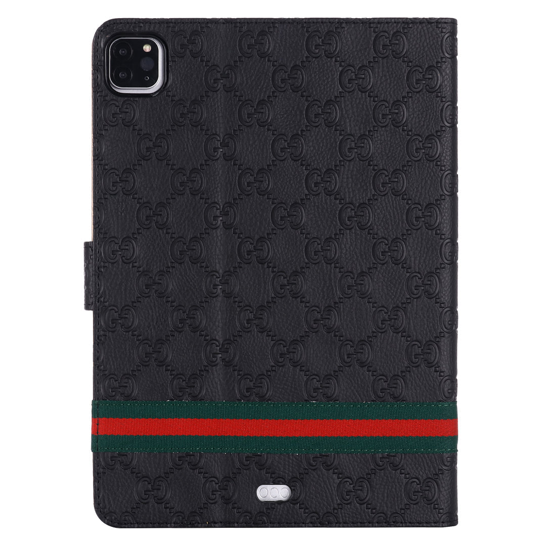 Estuches para iPad Apple con función de soporte y funda con tapa de relieve 3D