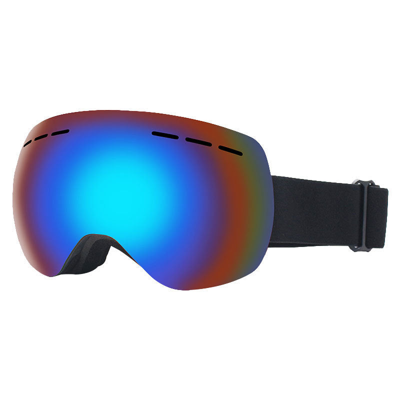 Spherical Ski Double-layer Anti-fog HD Large View Goggles