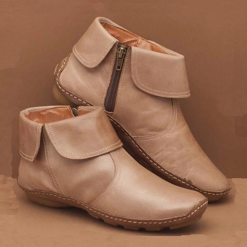 Women's Zipper Ankle Boots