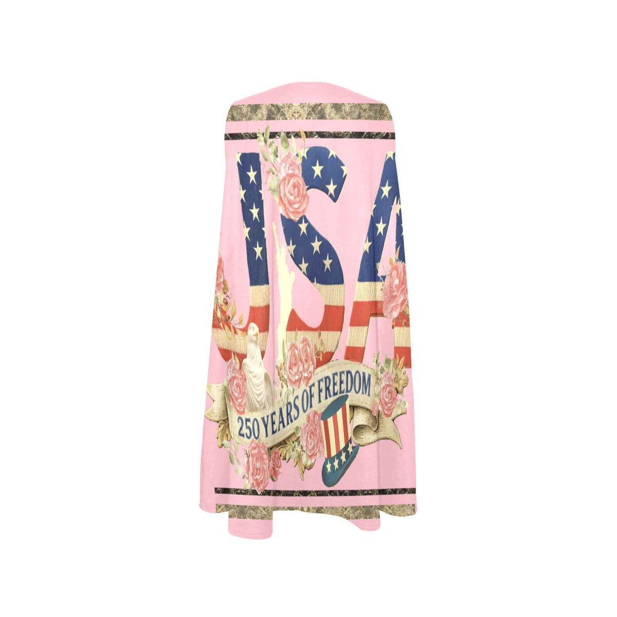 Pink USA 250 Years Sleeveless A-Line Pocket Dress