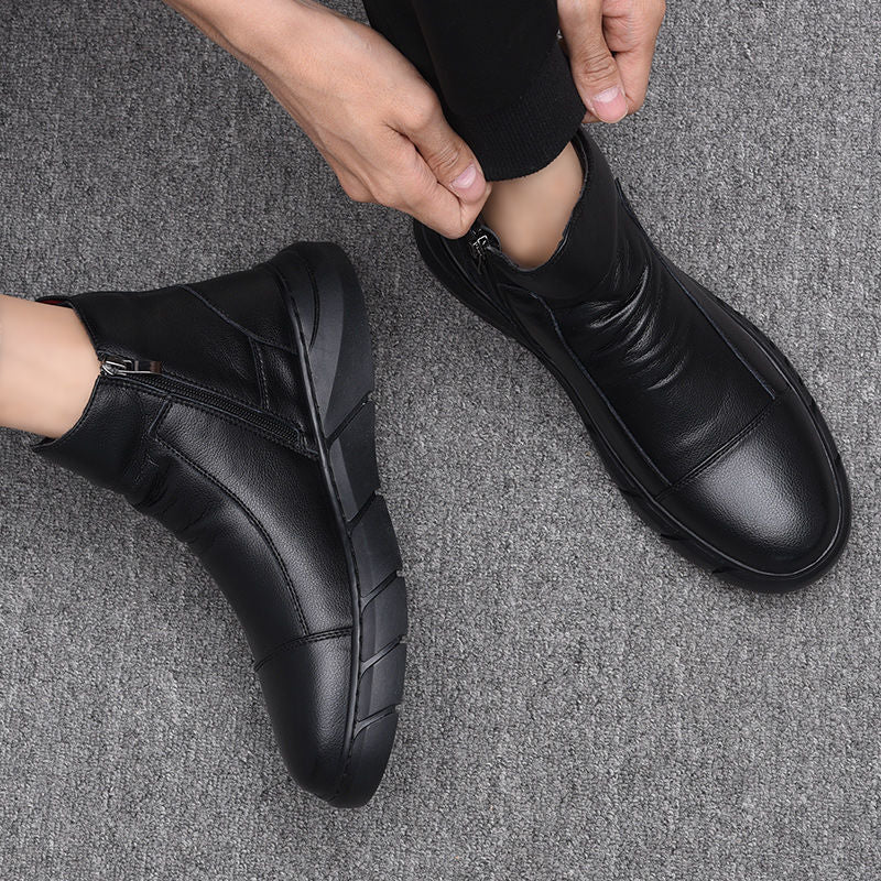 Casual High-Top Boots
