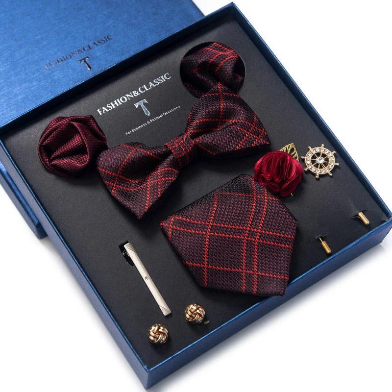 Men's 8-piece Tie Set
