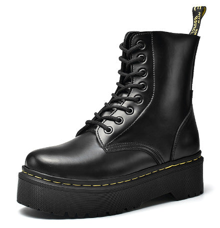 British-style Womens Ankle Boots With Side Zippers