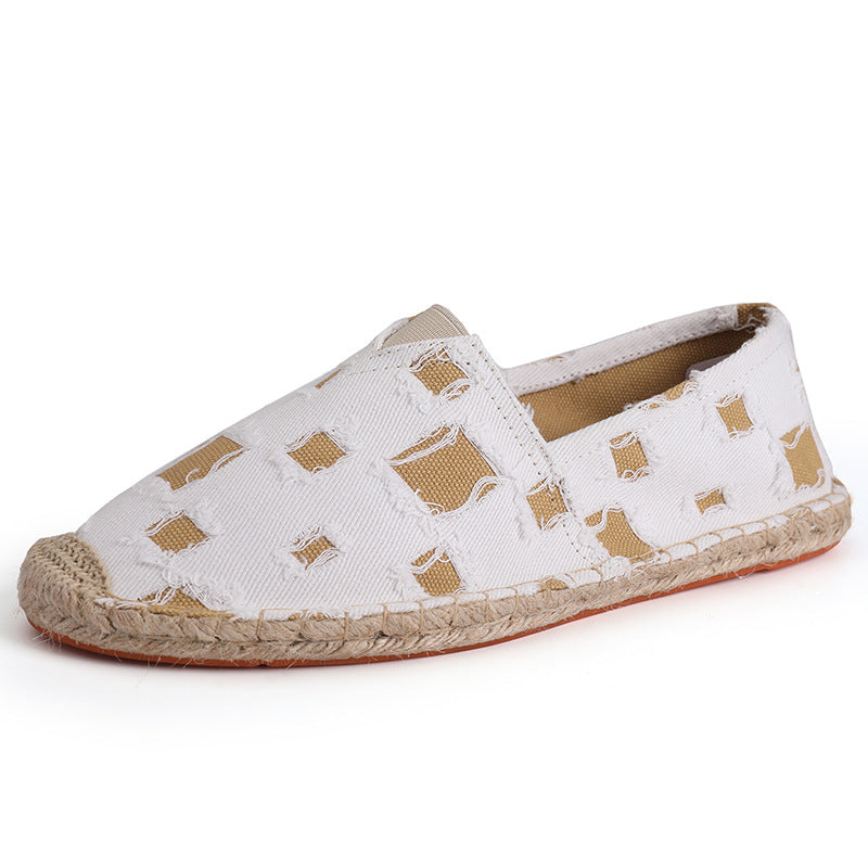 Personality Slip-on Canvas Loafers