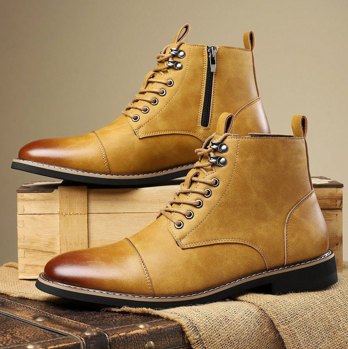 Men's Business Casual Martin Boots