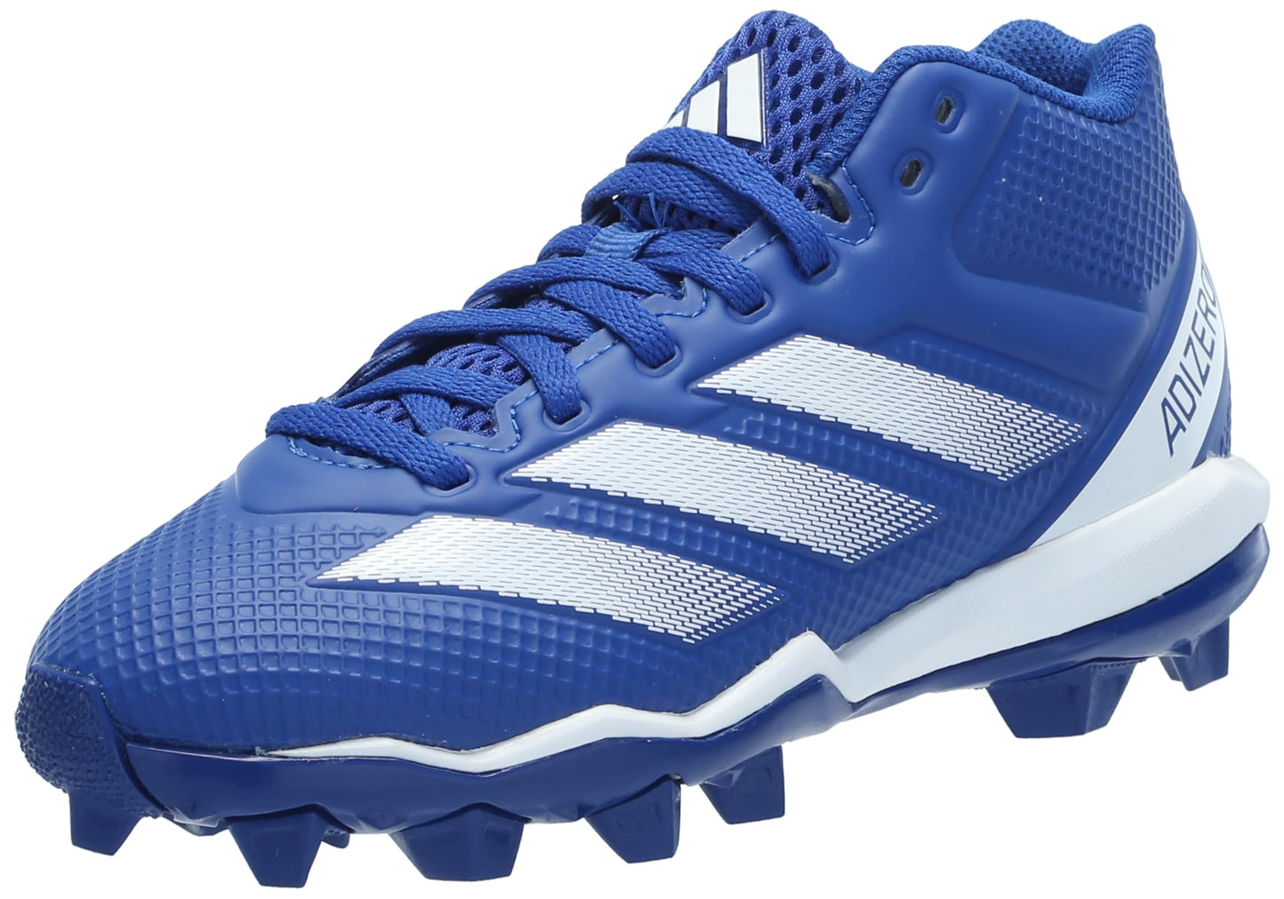adidas Adizero Impact.2 Molded American Football Sneaker Team Royal Blue/White/Team Royal Blue 5 US Unisex Big Kid