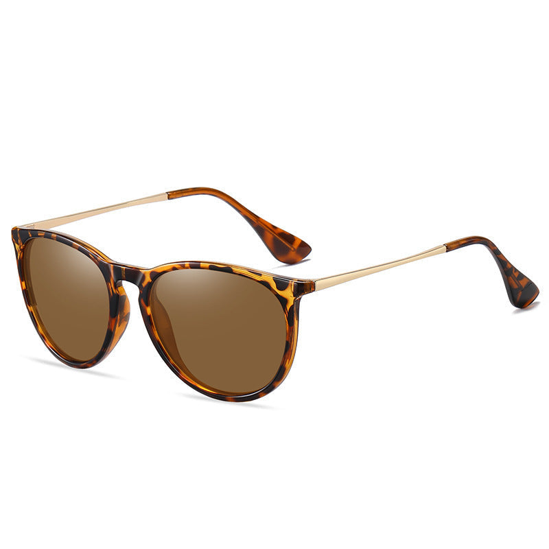 Fashion Polarized Sun Glasses Retro Simple Sunglasses
