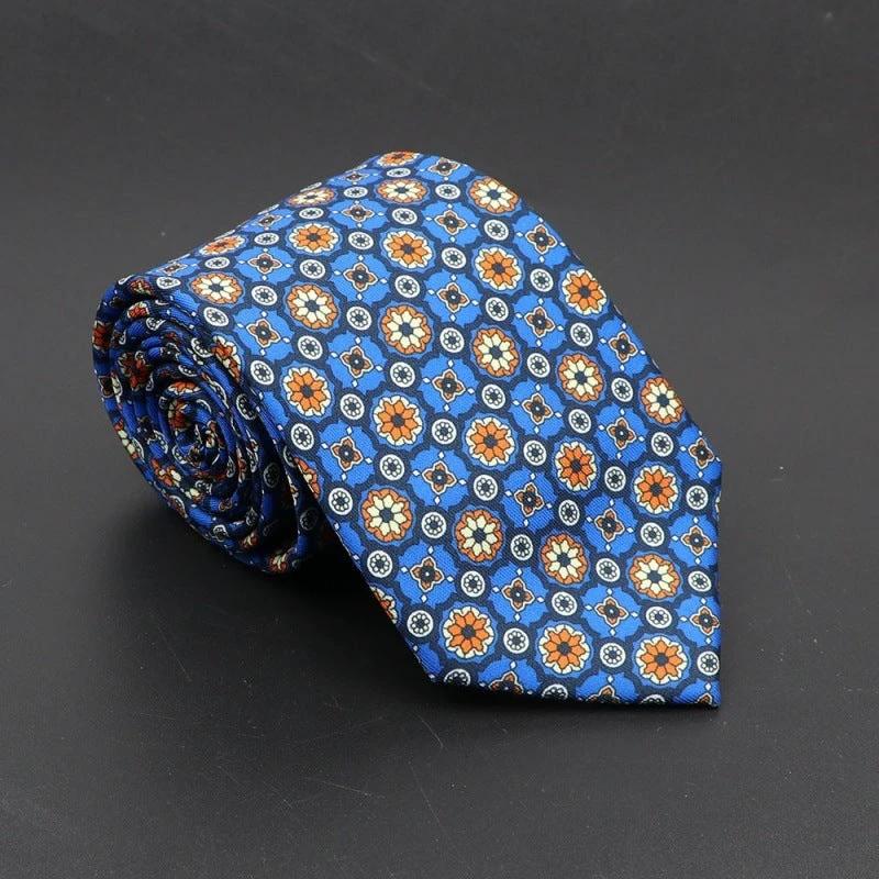 Men's Super Soft Bohemian Silk Ties