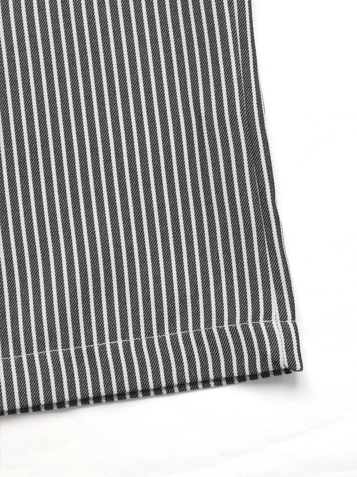 Striped Wide Leg Drawstring Pants