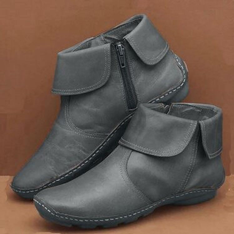 Women's Zipper Ankle Boots