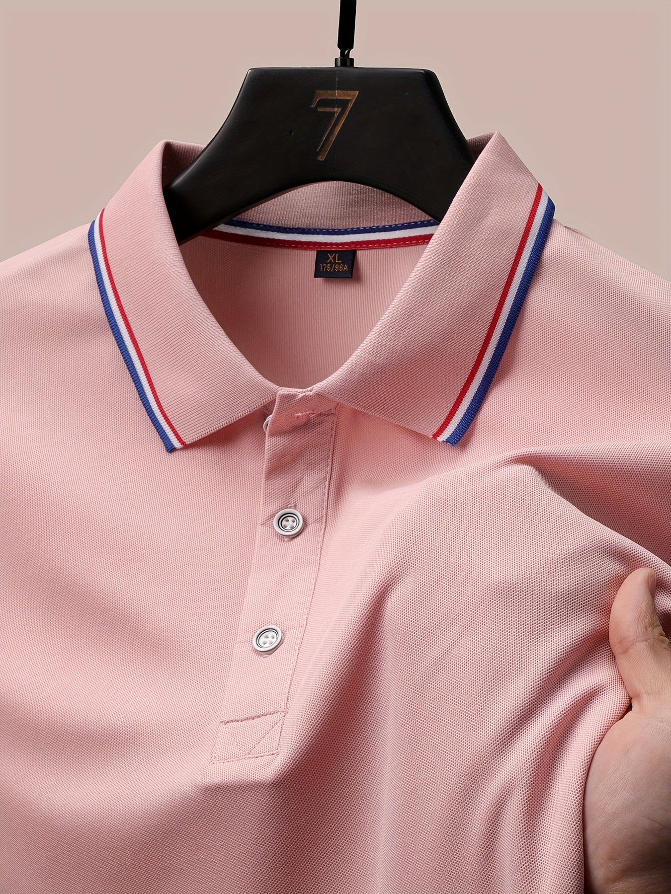 Polo Deportivo Transpirable para Hombre Estilo Fresco de Verano