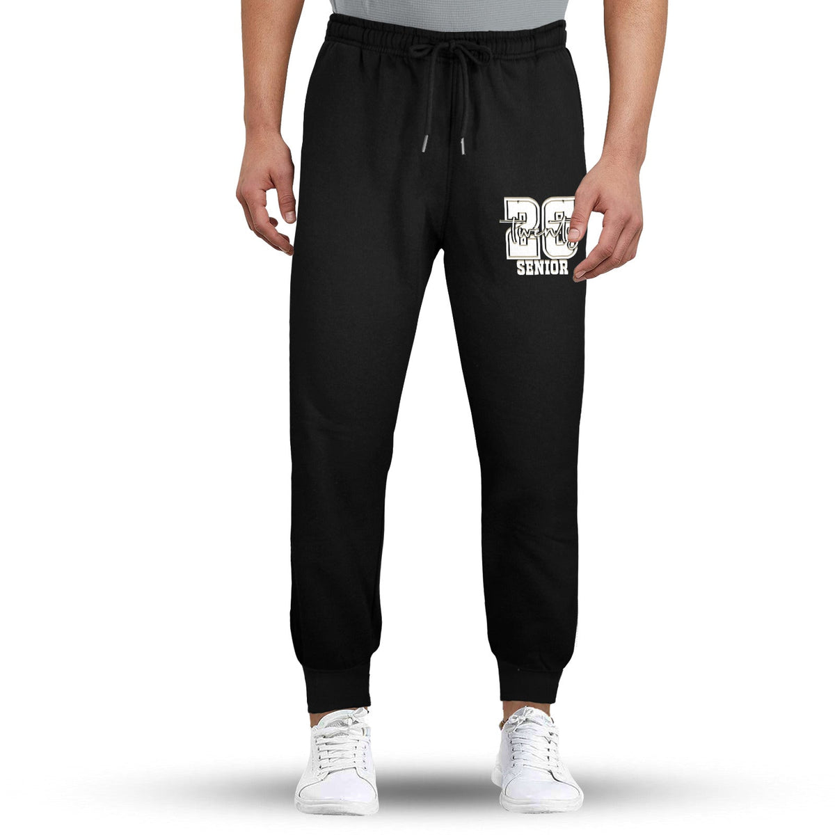 Senior 2026 Graduate Unisex Fleece Sweatpants (Left Printing) Made in USA