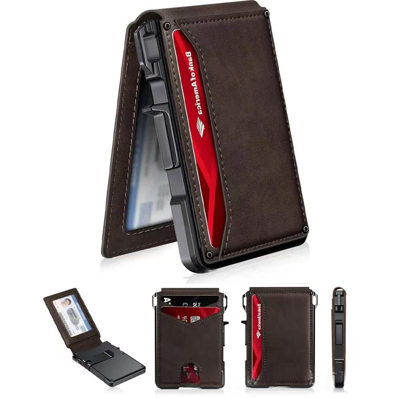 Men's Slim Card Holder Wallet Shoes