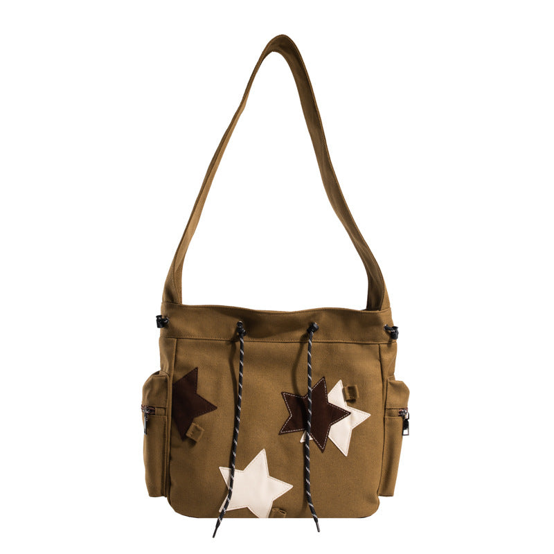 American Retro Large Capacity Messenger Bag